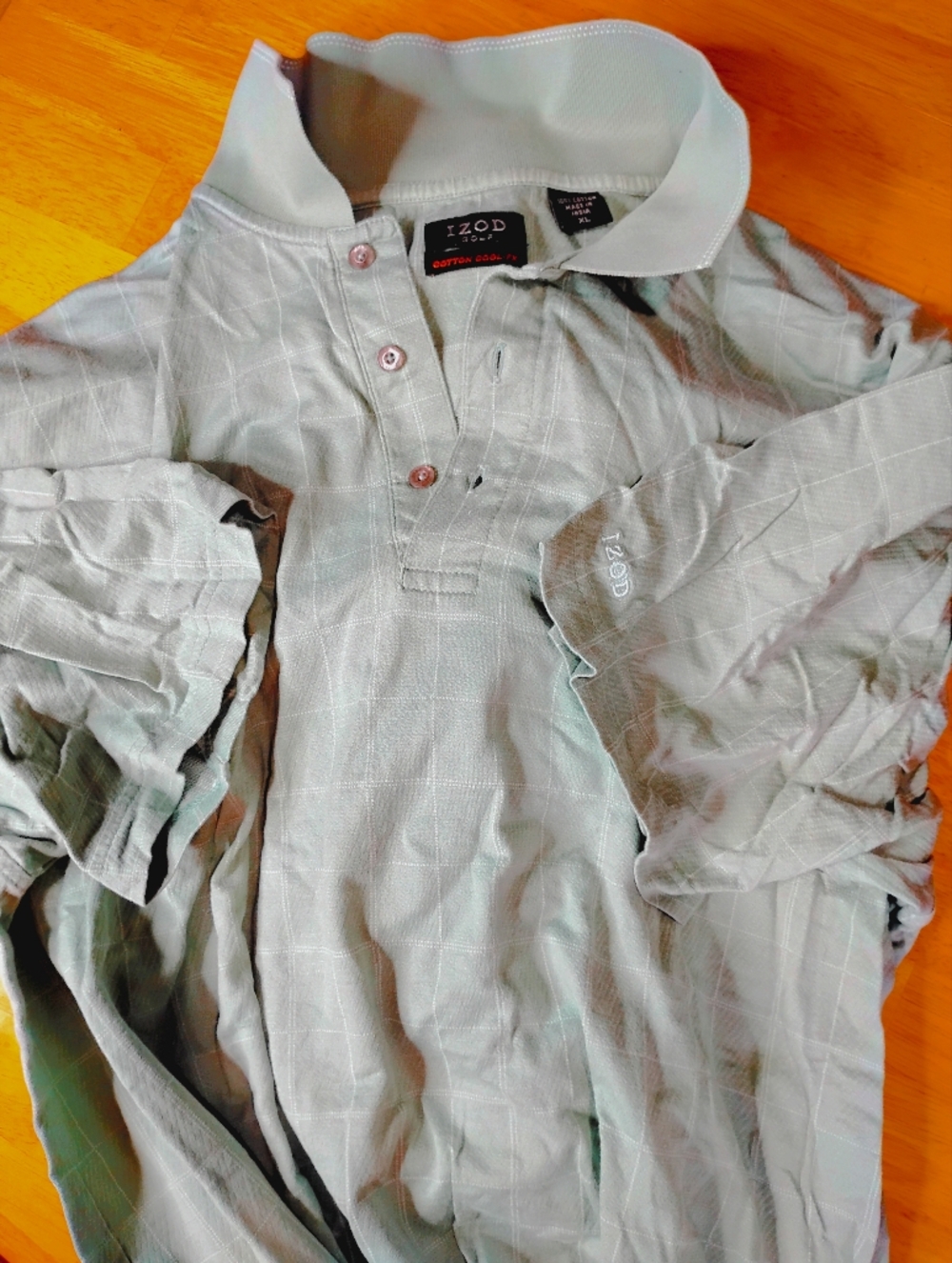 Izod Light Mint Green Golf Shirt